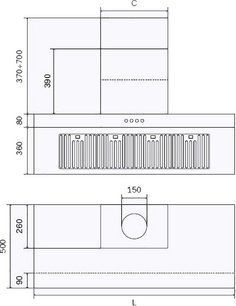 Вытяжка Ilve AGQ120/SS фото 2 в Казани и Татарстане