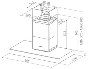 Вытяжка Фабер Reflex Act EG8 X/V A90 фото 3 в Казани и Татарстане Вытяжка Faber Reflex Act EG8 X/V A90 фото 3 в Казани и Татарстане