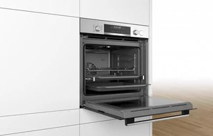 Встраиваемый духовой шкаф с функцией добавления пара BOSCH HRA5380S1 фото 2 в Казани и Татарстане Встраиваемый духовой шкаф с функцией добавления пара BOSCH HRA5380S1 фото 2 в Казани и Татарстане