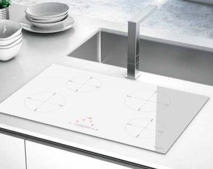 Индукционная варочная панель Fulgor Milano CH 904 ID TS WH фото 2 в Казани и Татарстане