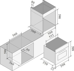 Духовой шкаф Ilve OV60STCT3/BK фото 2 в Казани и Татарстане