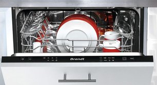 Встраиваемая посудомоечная машина Брандт BDJ424LB фото 2 в Казани и Татарстане Встраиваемая посудомоечная машина Brandt BDJ424LB фото 2 в Казани и Татарстане