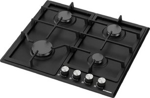 Газовая варочная панель Hyundai HHG 6432 BK фото 2 в Казани и Татарстане