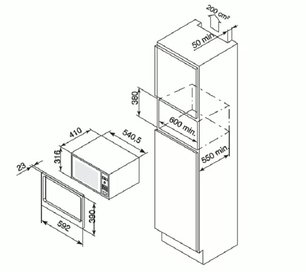 Микроволновая печь De Dietrich DME 729 X фото 3 в Казани и Татарстане