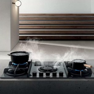 Варочная панель с вытяжкой Elica NIKOLATESLA FLAME GR/F/88 фото 4 в Казани и Татарстане