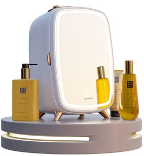 Холодильник для косметики и напитков Мэйвел MB-06C2W фото в Казани и Татарстане Холодильник для косметики и напитков Meyvel MB-06C2W фото в Казани и Татарстане