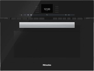 Духовой шкаф с СВЧ Миле H6600BM OBSW черный обсидиан фото в Казани и Татарстане Духовой шкаф с СВЧ Miele H6600BM OBSW черный обсидиан фото в Казани и Татарстане