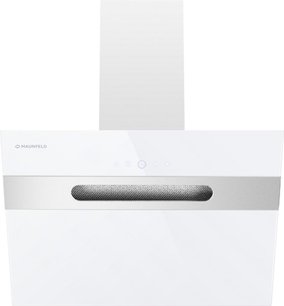 Кухонная вытяжка MAUNFELD Moon 60 белый\вставка сатин фото в Казани и Татарстане