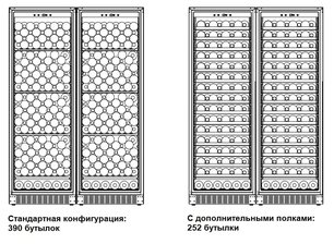 Винный шкаф Дометик B195S Double Basic фото 2 в Казани и Татарстане Винный шкаф Dometic B195S Double Basic фото 2 в Казани и Татарстане