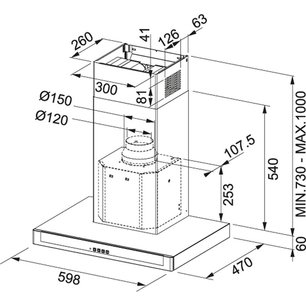 Вытяжка Франке FNE 625 XS фото 2 в Казани и Татарстане Вытяжка Franke FNE 625 XS фото 2 в Казани и Татарстане