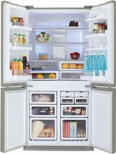 Холодильник Шарп SJFP97VBK фото 2 в Казани и Татарстане Холодильник Sharp SJFP97VBK фото 2 в Казани и Татарстане