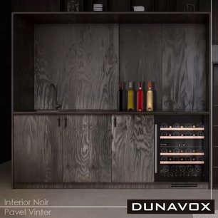 Винный шкаф Дунавокс DAUF-39.121DB фото 2 в Казани и Татарстане Винный шкаф Dunavox DAUF-39.121DB фото 2 в Казани и Татарстане