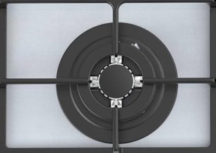 Газовая стеклянная варочная панель Korting HGG 6722 CTW фото 2 в Казани и Татарстане