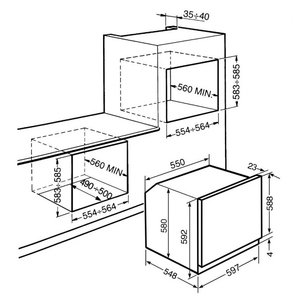 Духовой шкаф Smeg SFP140N фото 2 в Казани и Татарстане