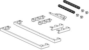 Соединительный комплект Смег SVRPP420 фото в Казани и Татарстане Соединительный комплект Smeg SVRPP420 фото в Казани и Татарстане