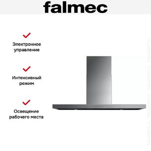 Вытяжка Falmec STREAM STEEL 90 фото 3 в Казани и Татарстане