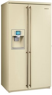 Холодильник Смег SBS800PO9 фото в Казани и Татарстане Холодильник Smeg SBS800PO9 фото в Казани и Татарстане