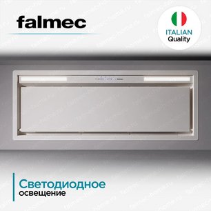 Встраиваемая вытяжка Falmec Design GRUPPO INCASSO PLUS 105 WH фото 3 в Казани и Татарстане
