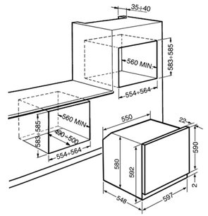 Духовой шкаф Smeg SF750AS фото 2 в Казани и Татарстане