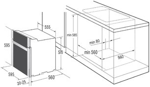Духовой шкаф Korting OKB 482 CRSC фото 3 в Казани и Татарстане