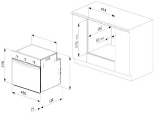 Духовой шкаф Korting OKB 5704 CX фото 2 в Казани и Татарстане