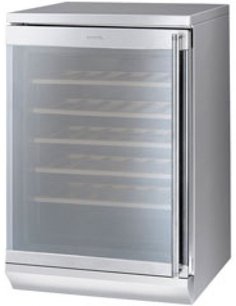 Винный шкаф Смег SCV36XS1 фото в Казани и Татарстане Винный шкаф Smeg SCV36XS1 фото в Казани и Татарстане