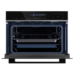 Компактный духовой шкаф с паром Maunfeld MCMO5016STGB фото 2 в Казани и Татарстане