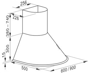 Вытяжка  Kaiser A 9423 RotBE Eco фото 4 в Казани и Татарстане