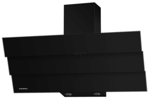 Вытяжка Maunfeld CASCADA TRIO 90 BLACK фото 3 в Казани и Татарстане