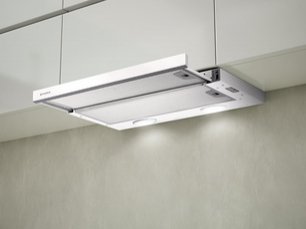 Вытяжка Фабер FLEXA GLASS M6 W A60 фото 2 в Казани и Татарстане Вытяжка Faber FLEXA GLASS M6 W A60 фото 2 в Казани и Татарстане