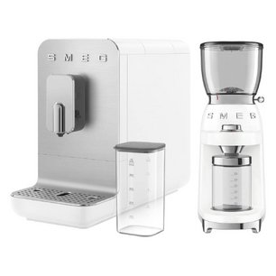 Smeg Collezione (кофемашина BCC13WHMEU + кофемолка CGF11WHEU) фото в Казани и Татарстане