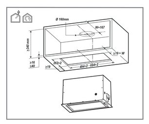 Встраиваемая вытяжка Де Дитрих DHG1542X фото 4 в Казани и Татарстане Встраиваемая вытяжка De Dietrich DHG1542X фото 4 в Казани и Татарстане