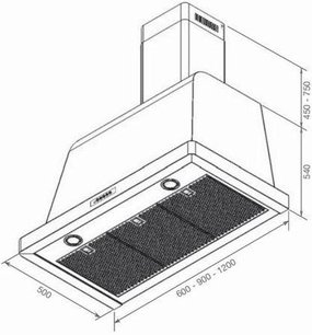Вытяжка Lofra DOLCEVITA 60 Ivory фото 4 в Казани и Татарстане