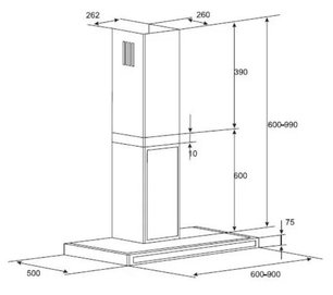Вытяжка Куперсберг DDA 990 фото 2 в Казани и Татарстане Вытяжка Kuppersberg DDA 990 фото 2 в Казани и Татарстане