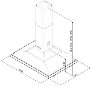 Вытяжка Smeg KCI19A фото 2 в Казани и Татарстане
