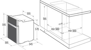 Духовой шкаф Korting OGG 742 CSX PRO фото 2 в Казани и Татарстане