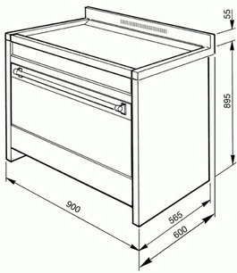 Варочный центр Smeg A1P-9 фото 2 в Казани и Татарстане