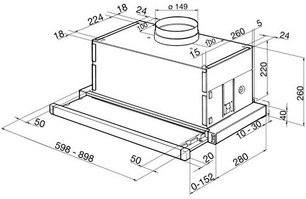 Вытяжка Smeg KSET66 фото 3 в Казани и Татарстане