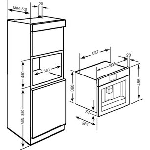 Кофемашина Smeg CM845P фото 3 в Казани и Татарстане