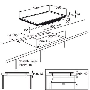 Варочная панель AEG HK568332FG фото 2 в Казани и Татарстане