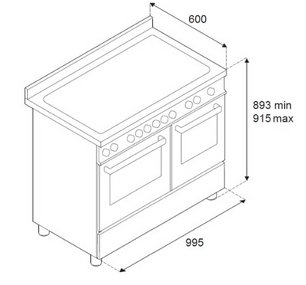 Варочный центр Bertazzoni PRO106L2ENET2 фото 3 в Казани и Татарстане