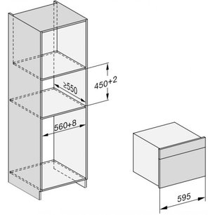 Встраиваемая пароварка Миле DG2840 EDST/CLST фото 3 в Казани и Татарстане Встраиваемая пароварка Miele DG2840 EDST/CLST фото 3 в Казани и Татарстане