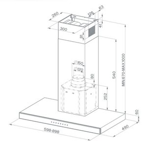 Вытяжка Фабер Stilux EG8 X A60 Logic фото 2 в Казани и Татарстане Вытяжка Faber Stilux EG8 X A60 Logic фото 2 в Казани и Татарстане