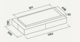 Встраиваемая вытяжка Falmec CIRCLE.TECH Vega 115 Isola White (600) фото 3 в Казани и Татарстане