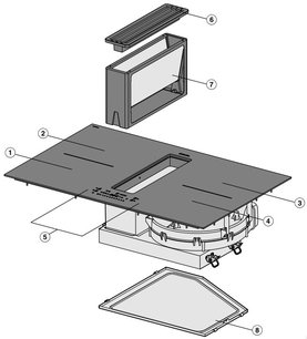 Варочная панель с встроенной вытяжкой Miele KMDA 7476 FR фото 4 в Казани и Татарстане