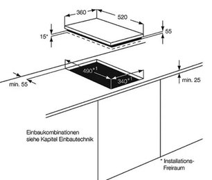 Варочная панель AEG HC451220EB фото 3 в Казани и Татарстане