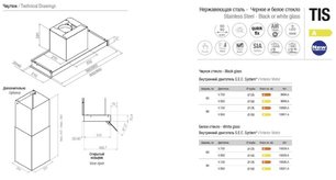 Встраиваемая вытяжка Pando TIS/90 CR.NEGRO V.850 фото 3 в Казани и Татарстане