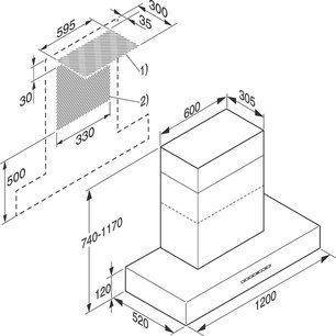 Вытяжка Miele DA 5320 W фото 4 в Казани и Татарстане