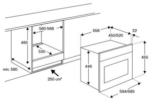 Духовой шкаф Bertazzoni F457MODMWTZ фото 3 в Казани и Татарстане