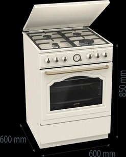 Комбинированная плита Gorenje GKS6C71CLI фото 4 в Казани и Татарстане